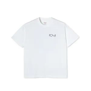 Polar Skate Co Balloon Fill Logo T-Shirt - White