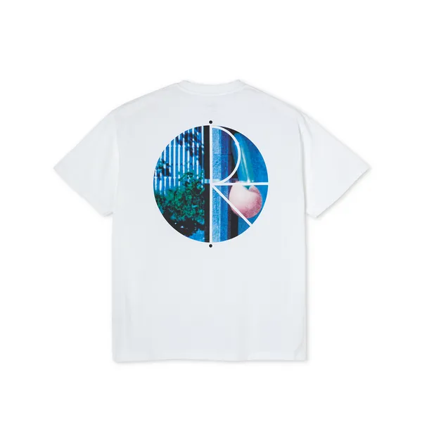 Polar Skate Co Balloon Fill Logo T-Shirt - White