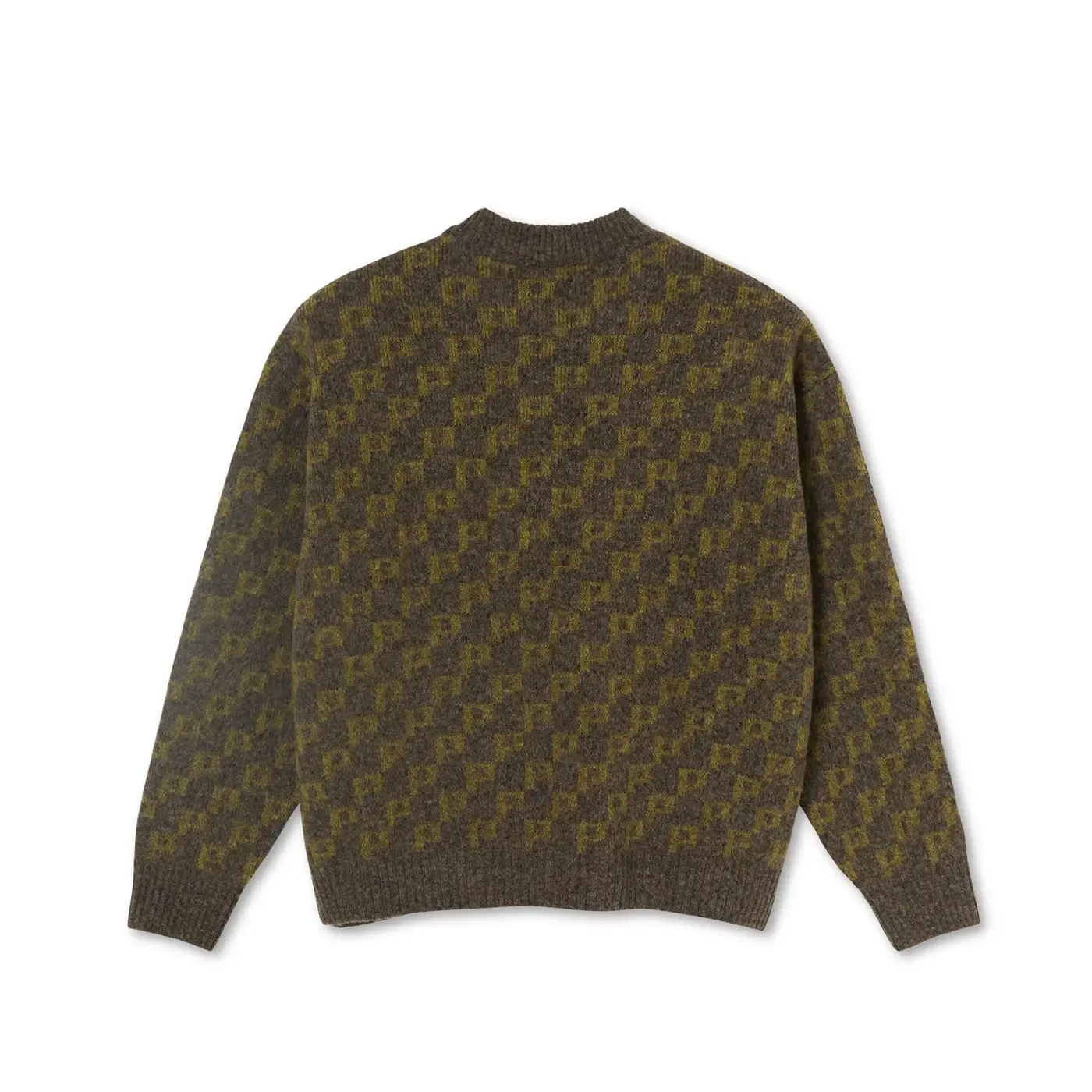 Polar Skate Co Knit Sweater - Army Green