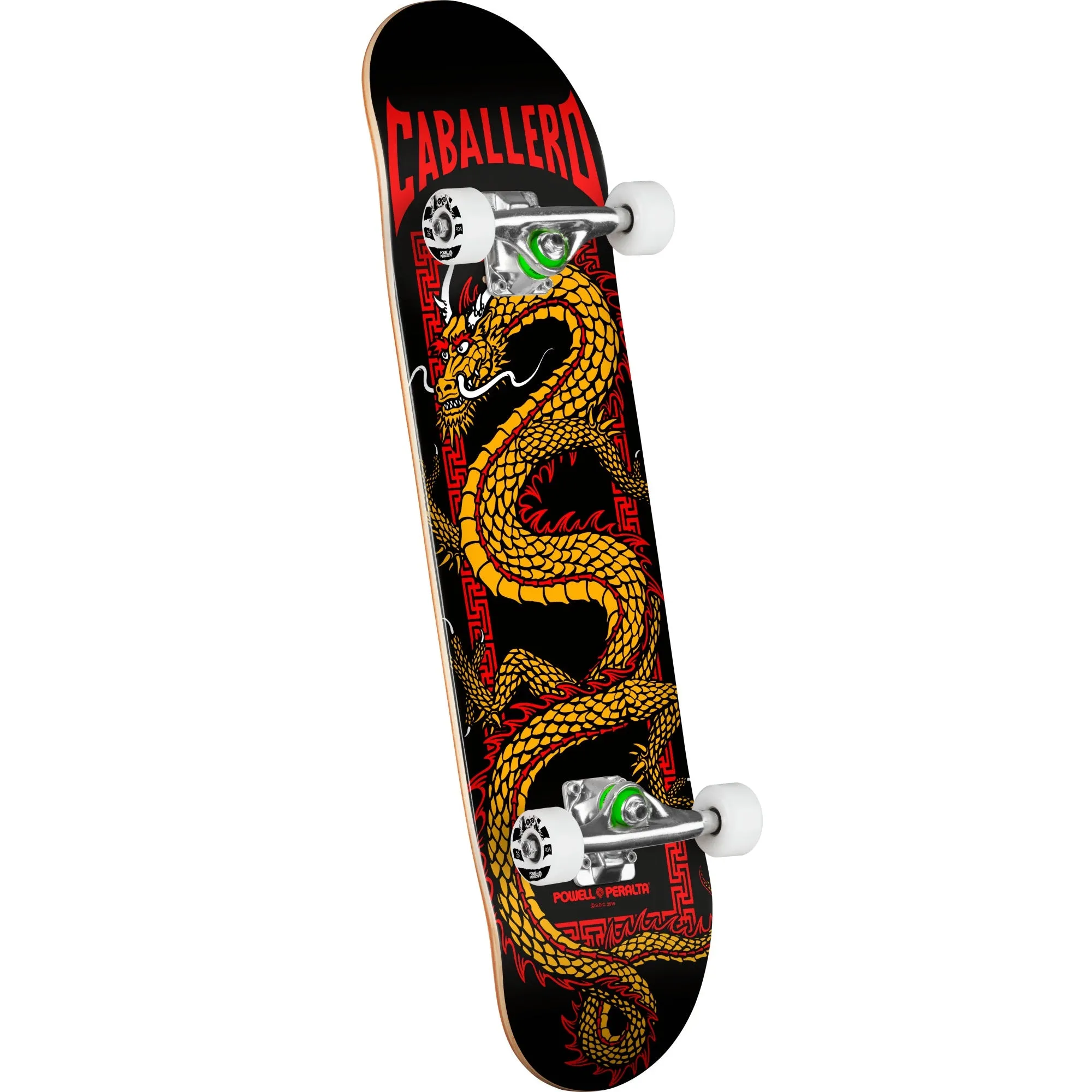 Powell Peralta Cab Chinese Dragon Birch Skateboard Complete - 7.75" Black