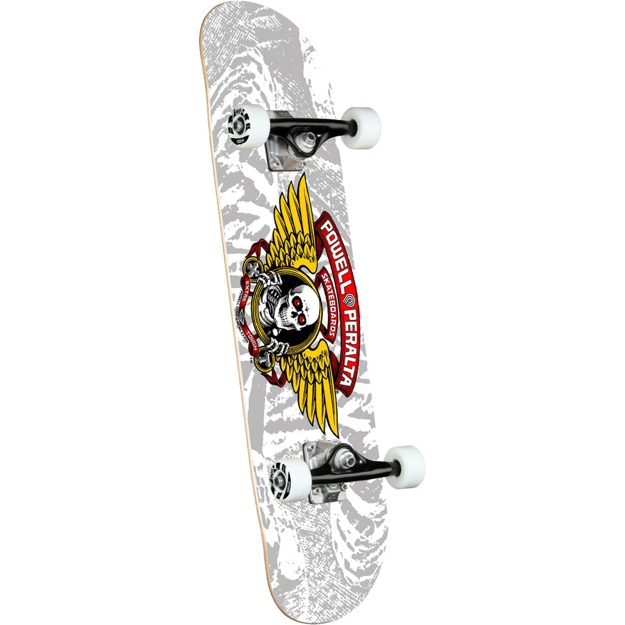 POWELL-PERALTA COMPLETE - WINGED RIPPER GRAPHIC SILVER (8")