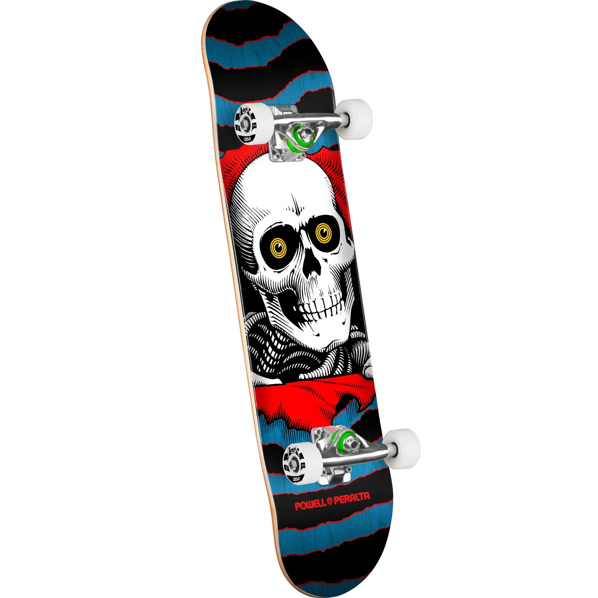 Powell Peralta Ripper Birch Skateboard Complete - 7.5" Blue/Red