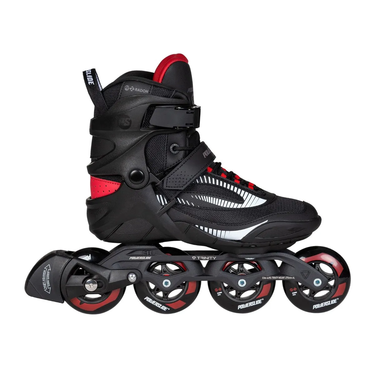 Powerslide Phuzion Radon Charcoal 84 Inline Skates