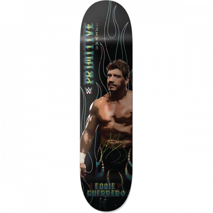 Primitive WWE Silvas Guerrero 8.25" Black Skateboard Deck