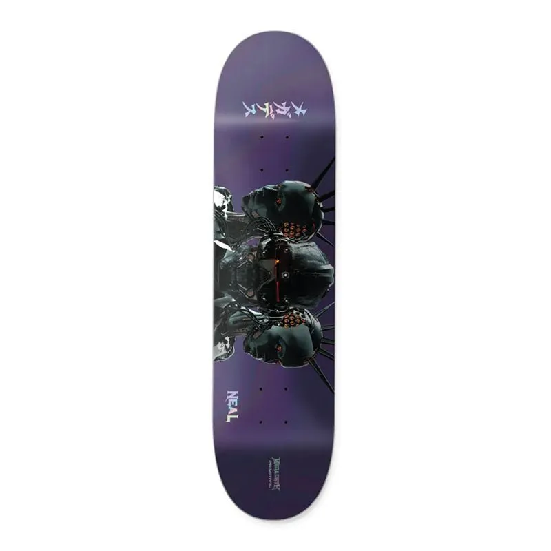 Primitive X Megadeth 8.38" x 31.88" NEAL THREAT Skateboard Deck