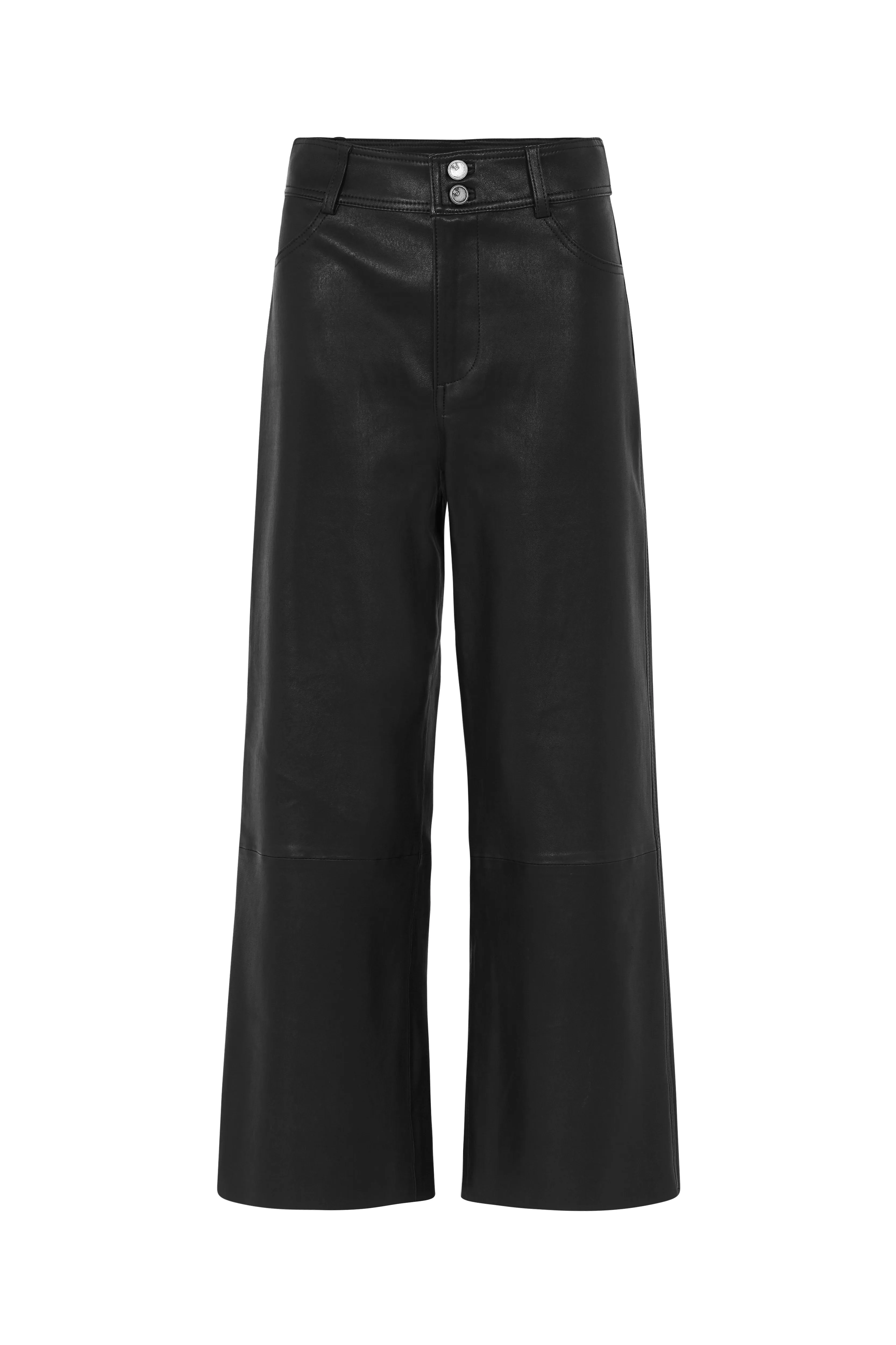 Prospect Pant Black Stretch Leather - SAMPLE