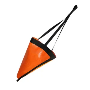 PVC Traction Drift Brake Fishing Sea Anchor, Size: 32 inch Orange