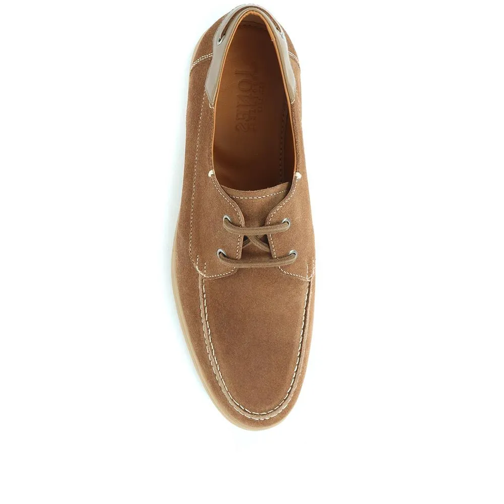 Quay Suede Leather Boat Shoes - QUAY / 321 688