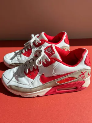 Red & White 90’s Nike Air Max (9)