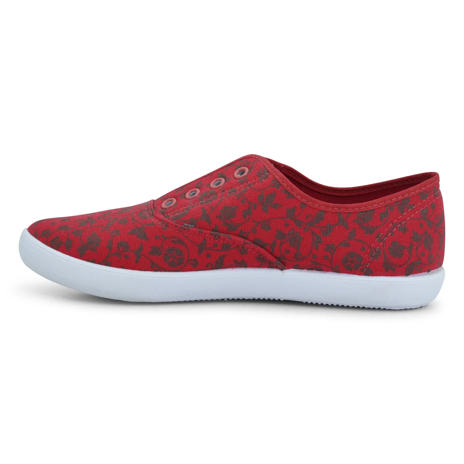 Red Casual Shoe for Women