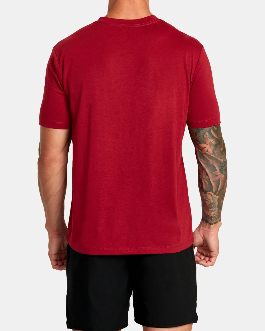 RVCA Double RVCA Split Workout S/S Tee