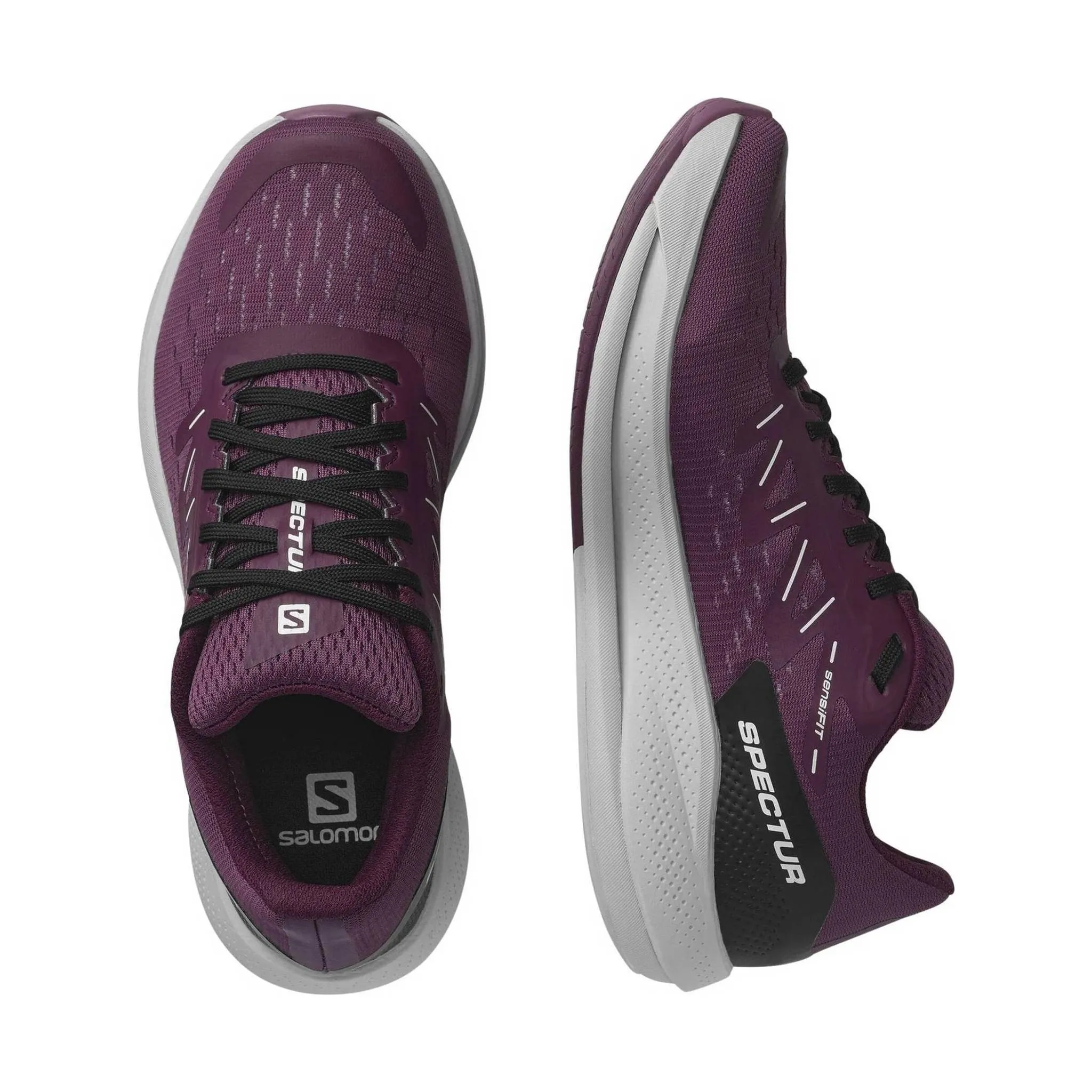 Salomon Women's Spectur Running Shoes - Tulipwood/Lunar Rock/Grape Wine