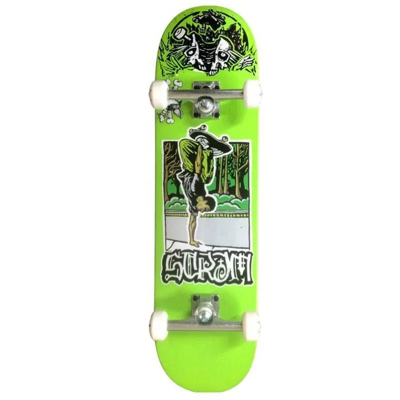 Scram 8.25" Keenan Green Custom Complete Skateboard