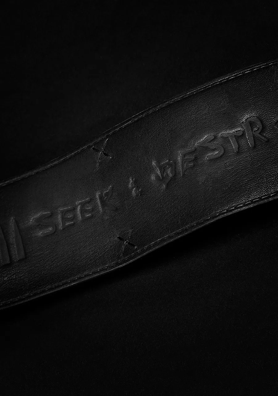 Sentry Leather - Black / Red / Seek & Destroy