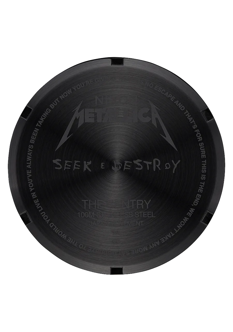 Sentry Leather - Black / Red / Seek & Destroy