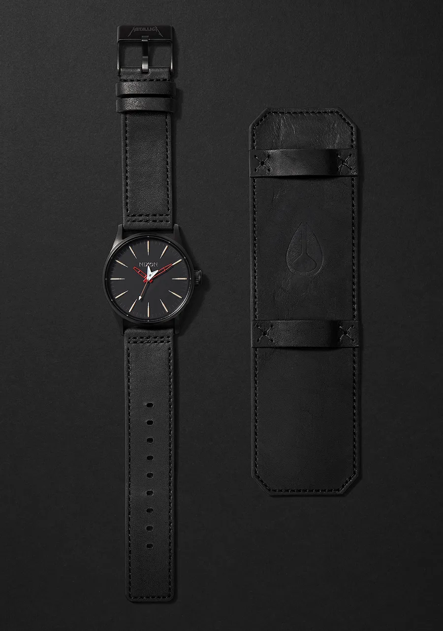 Sentry Leather - Black / Red / Seek & Destroy