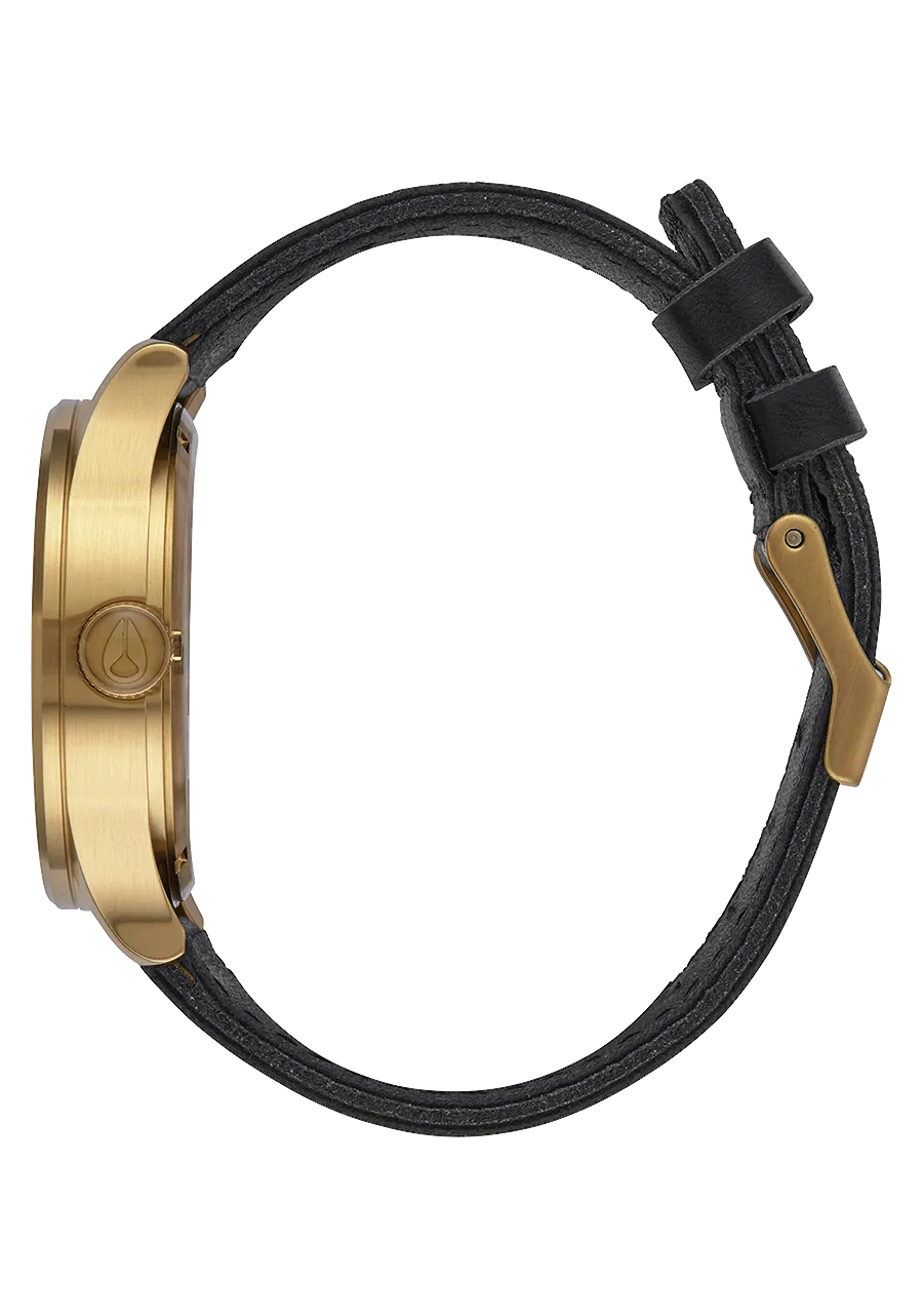 Sentry Leather - Gold / Black