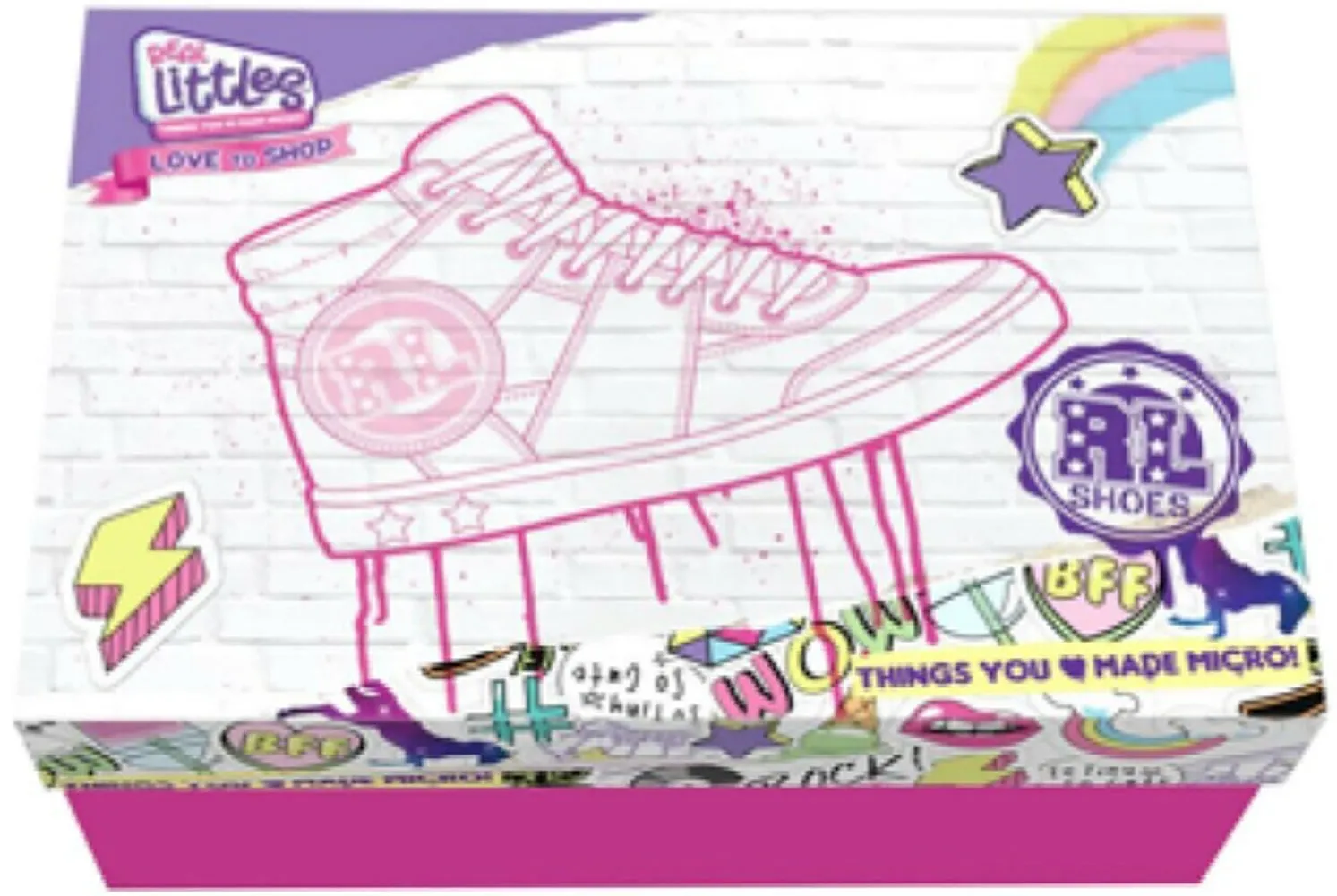 Shopkins Real Littles Sneakers (Bundle of 6 Mystery Packs)