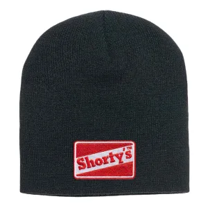 Shorty’s OG Logo Skull Beanie Black