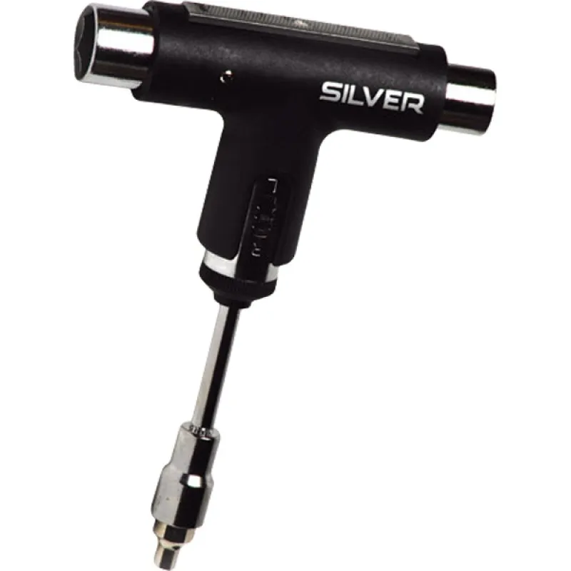 Silver Multi-Purpose Skate Tool - Black