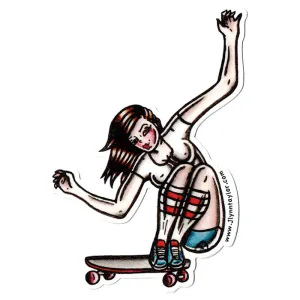 Skateboarder #4 sticker