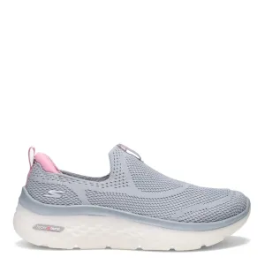 'Skechers' Women's GOwalk Hyper Burst Solar Winds - Gray / Pink