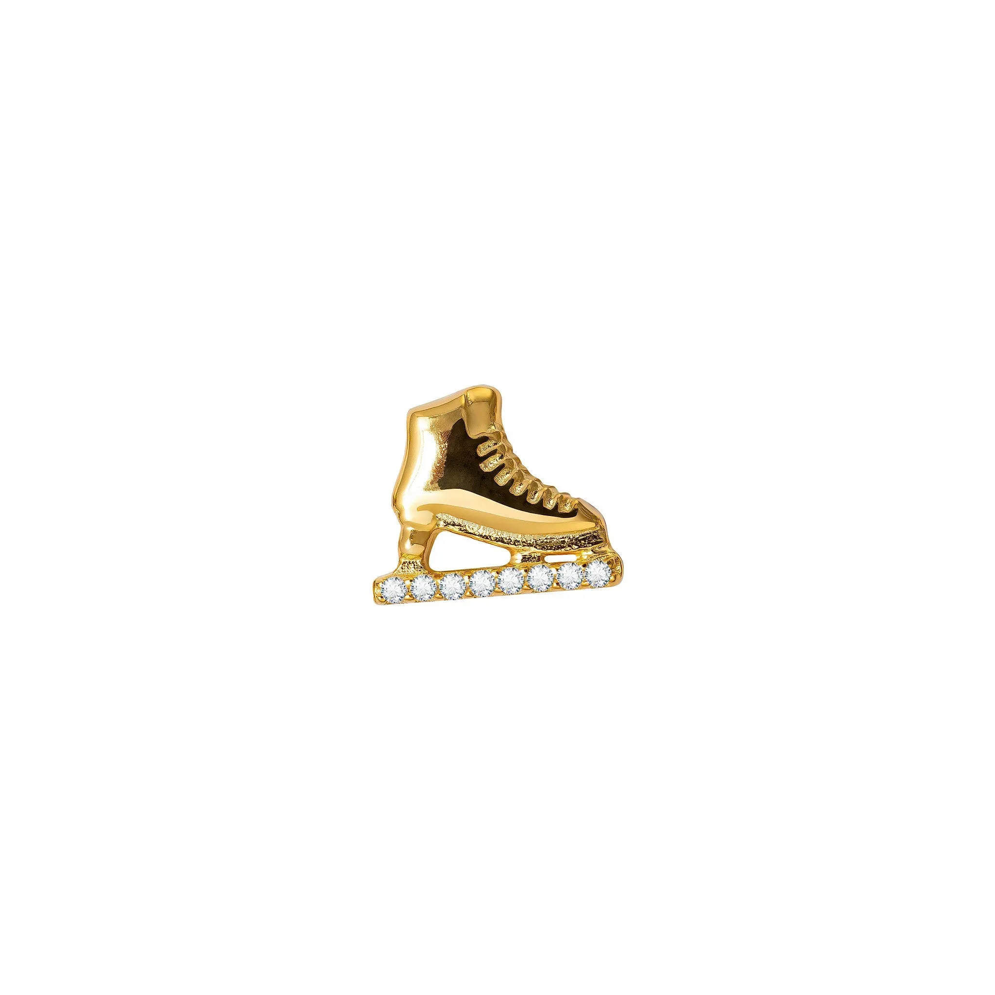 SKINNY SKATE CHARM (YELLOW)