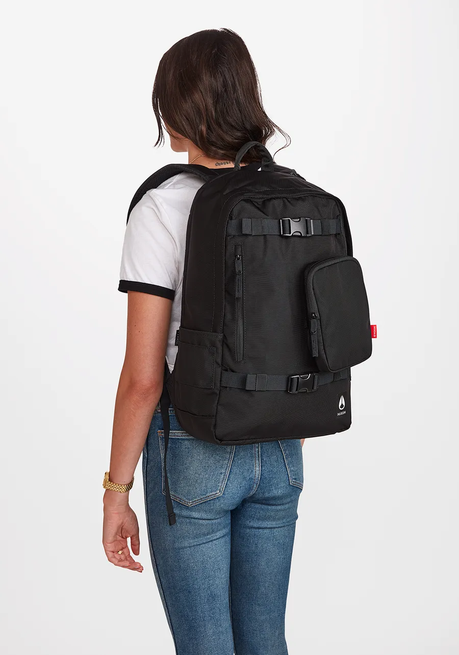 Smith Backpack - All Black Nylon