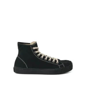 Tabi High Top Sneaker in Black