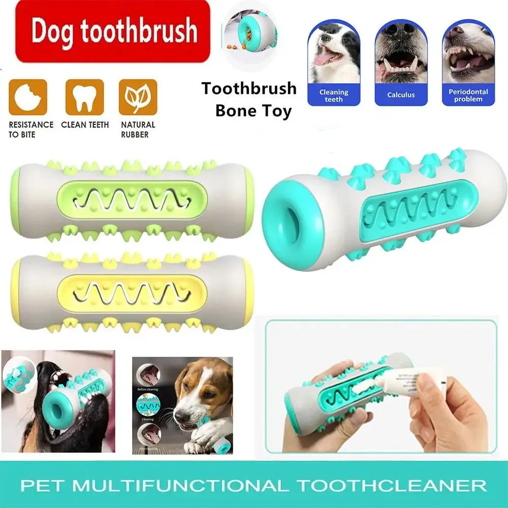 Tough Dog Chew Toy Anti-gnawing Bone Dog Bone Dog Tooth Grinding Stick Pet Teeth Cleaning Dog Toothbrush