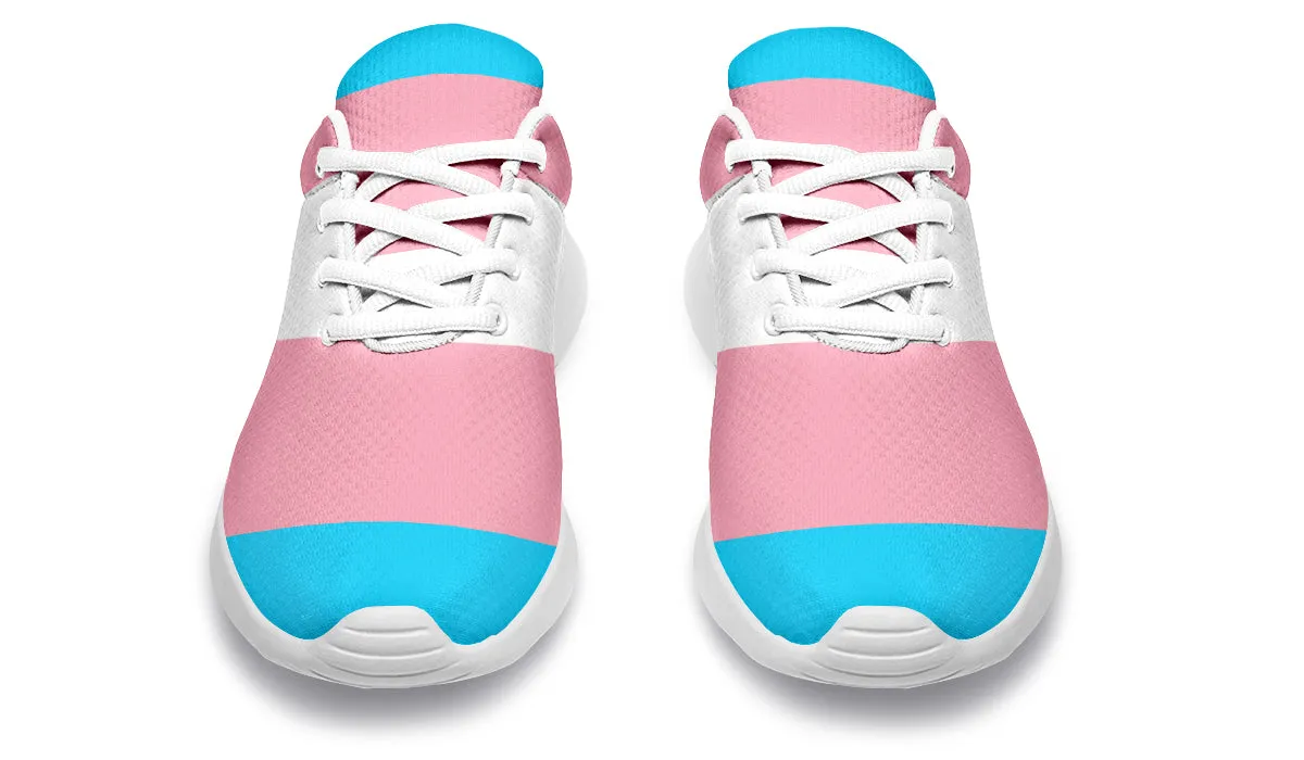 Trans Flag Sneakers