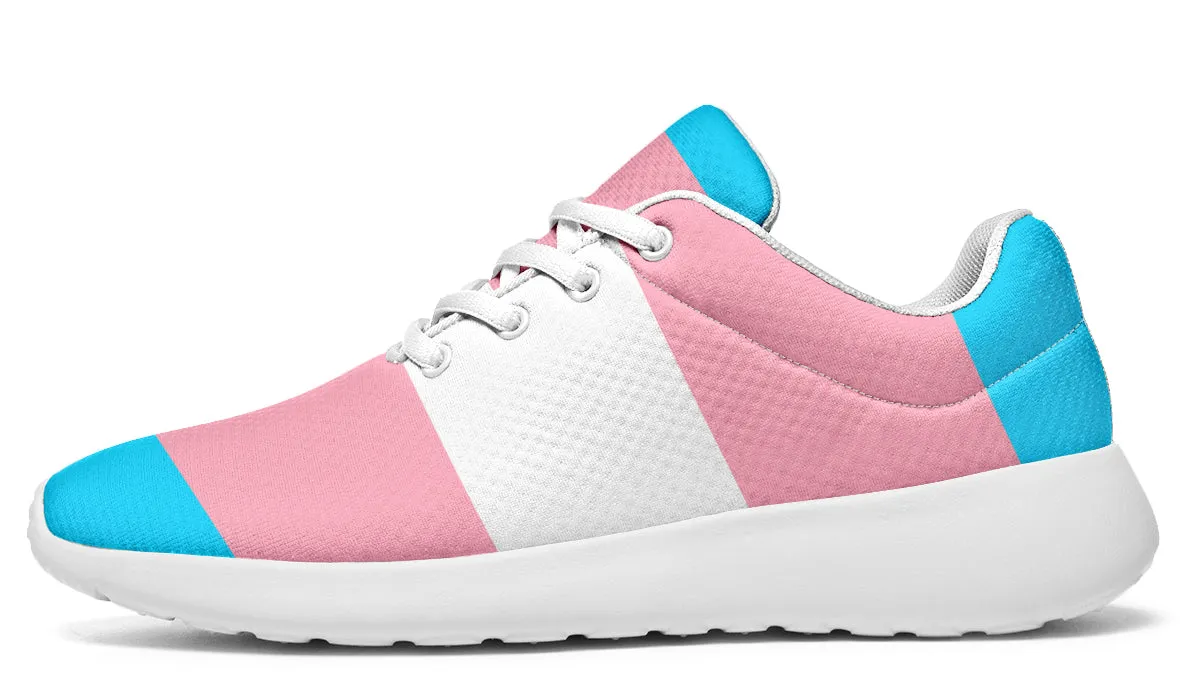 Trans Flag Sneakers