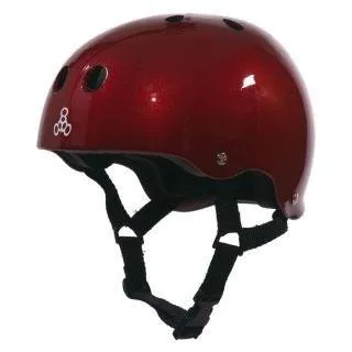 Triple 8 Skate Helmet SS Red Metallic