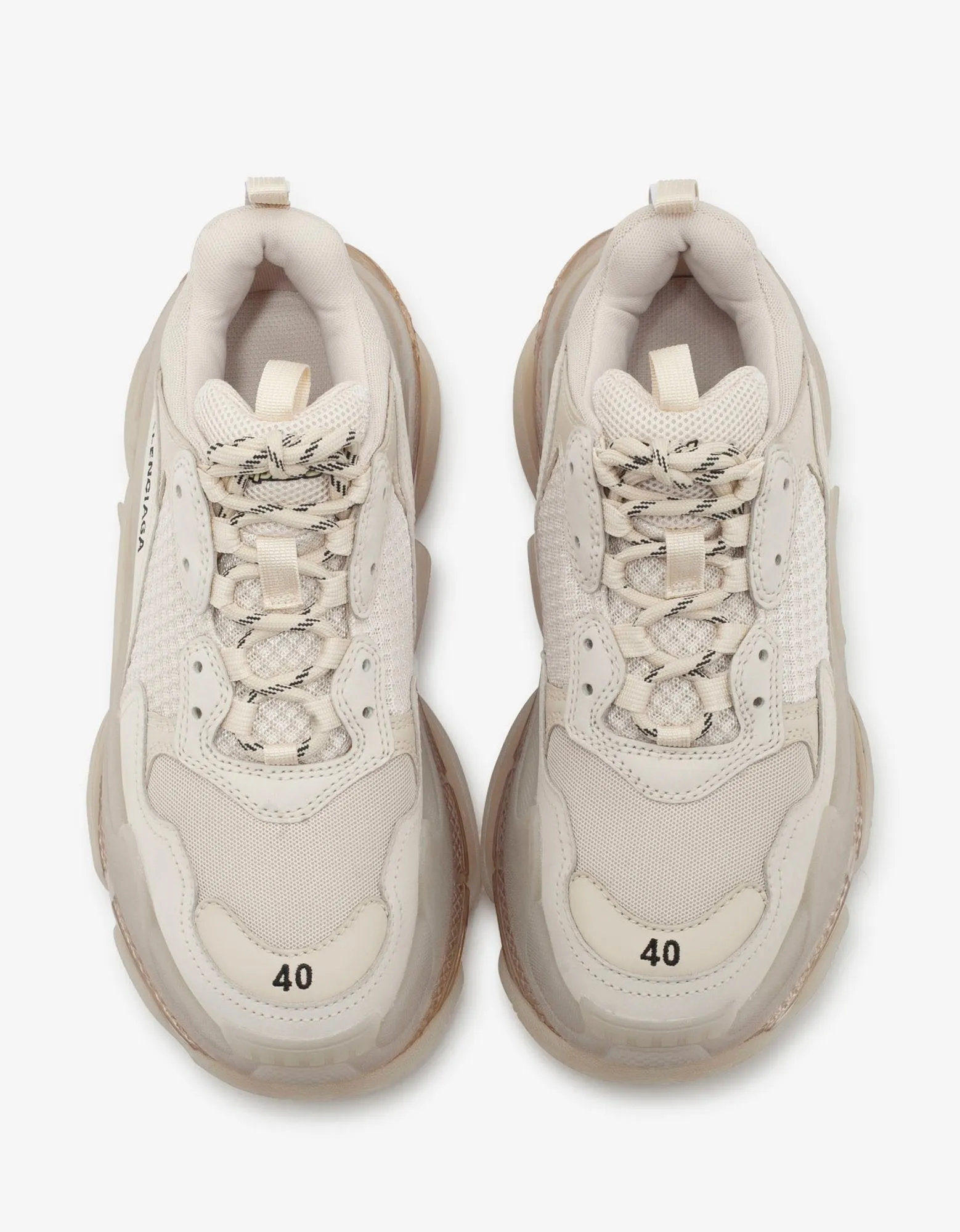 Triple S Clear Sole Off-White Trainers