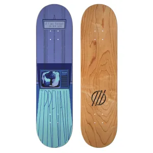 TV Glow Skate Deck