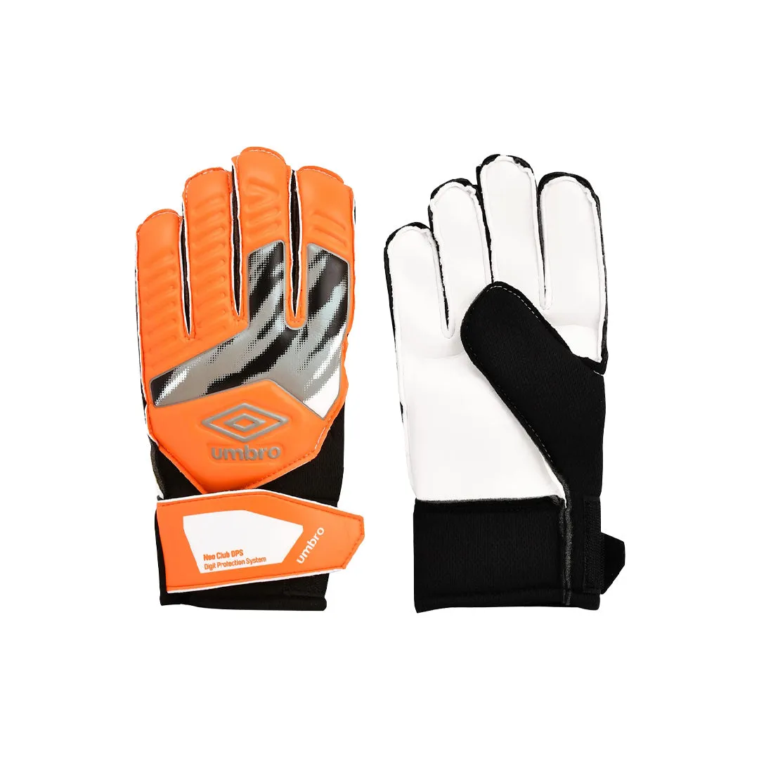 Umbro Neo Club Junior Goal Keeper Glove Dps - 21114U-Jpp Carrot / Black / Frostgray / White