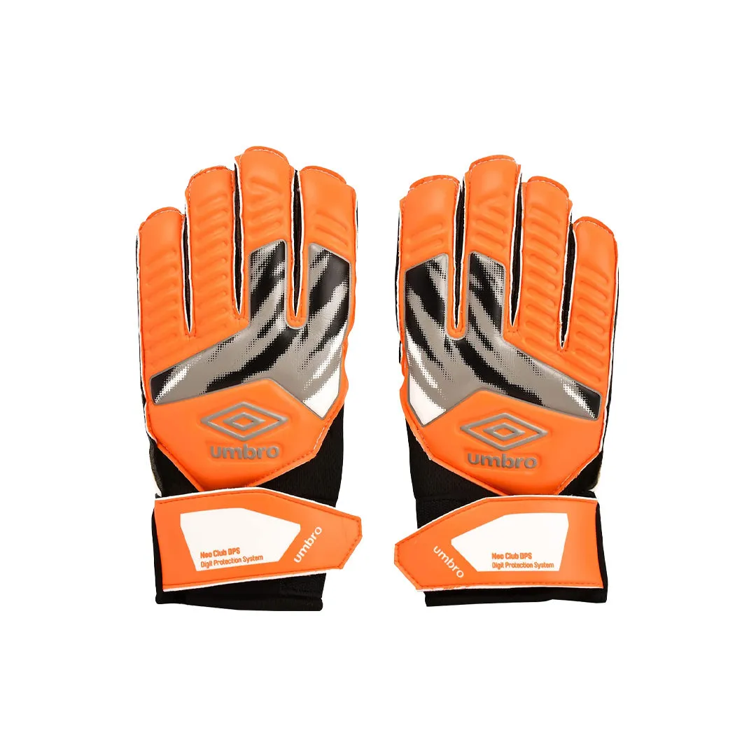 Umbro Neo Club Junior Goal Keeper Glove Dps - 21114U-Jpp Carrot / Black / Frostgray / White