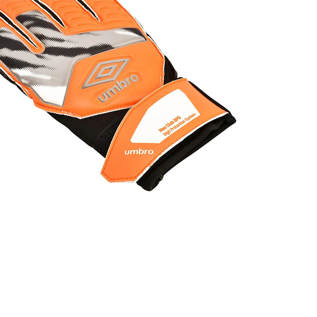 Umbro Neo Club Junior Goal Keeper Glove Dps - 21114U-Jpp Carrot / Black / Frostgray / White