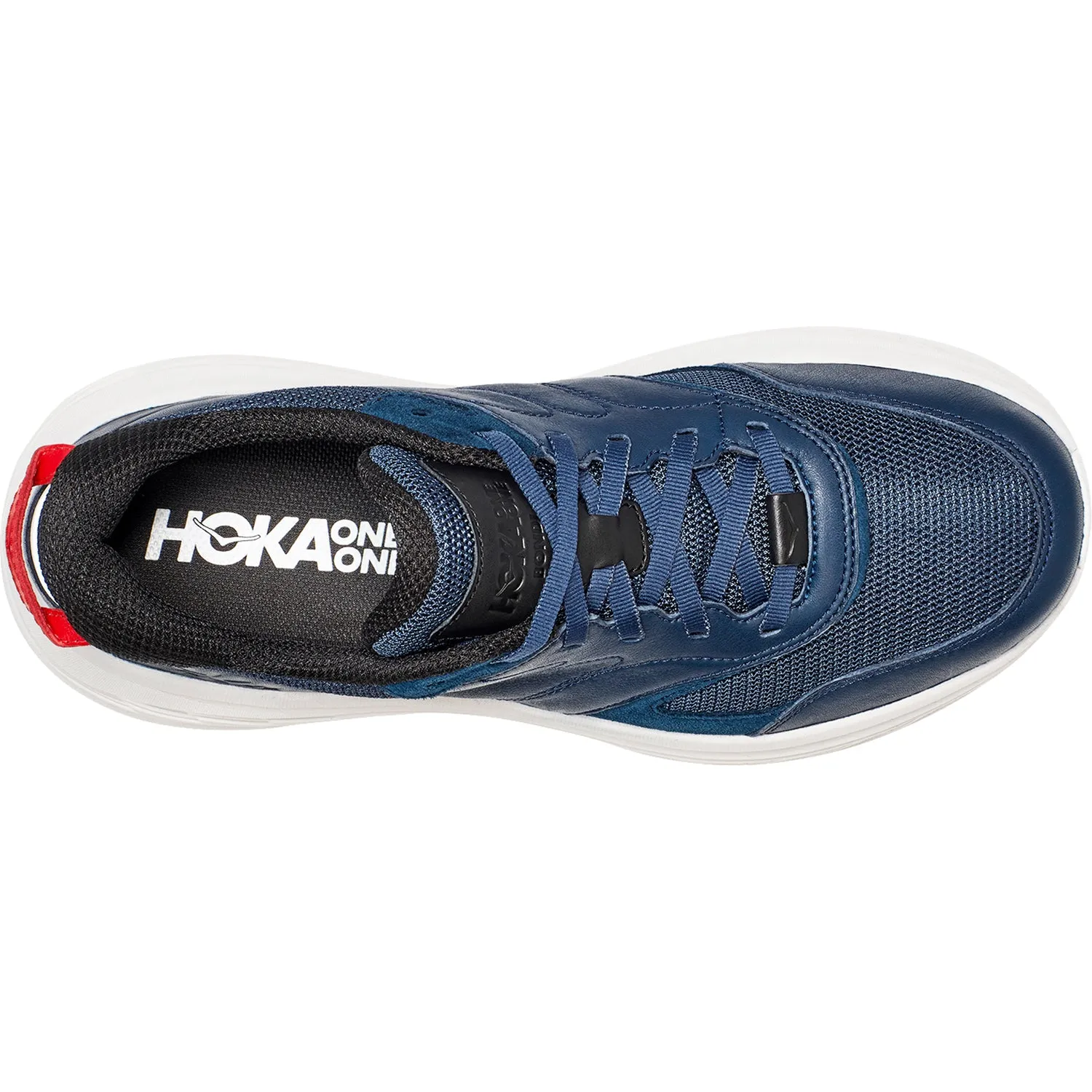 Unisex Hoka Bondi L Moonlit Ocean/Nimbus Cloud Leather/Mesh