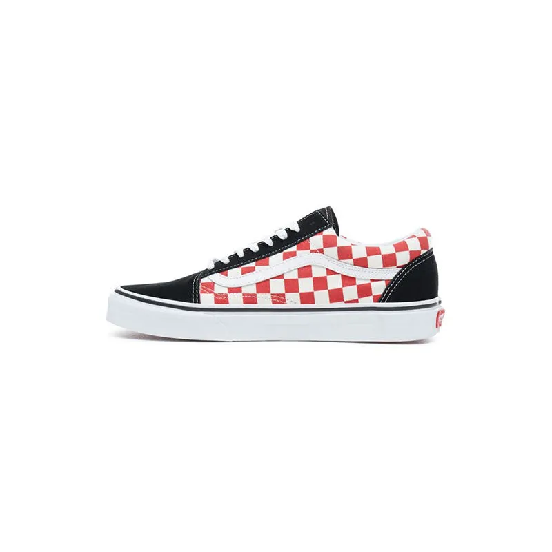 VANS Old Skool - Checkerboard Black / Red