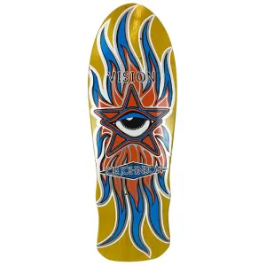 Vision 10.25" x 30" Joe Johnson Star Eye Yellow Stain Skateboard Deck