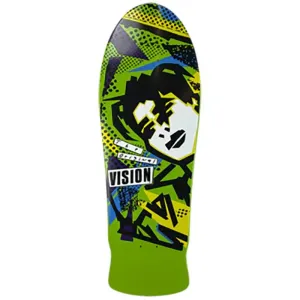 Vision 10" x 30" Original MG (LIME DIP) Skateboard Deck