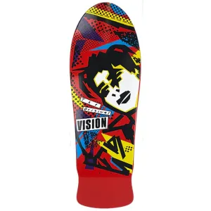 Vision 10" x 30" Original MG (RED DIP) Skateboard Deck