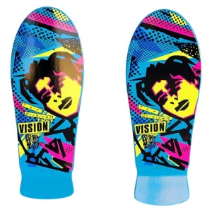 Vision 10" x 30" "Double Take" MG with Krystal Clear Grip Skateboard Deck