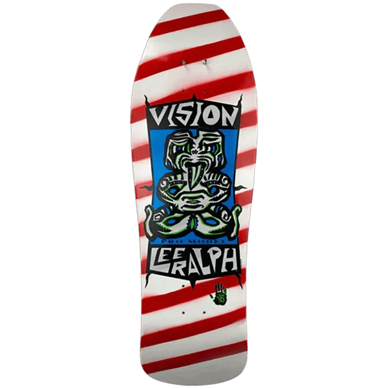 Vision 10" x 31.75" Limited Christmas Lee Ralph Tiki Skateboard Deck