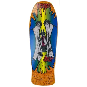 Vision 9.75" x 31" Original Jinx Orange Stain Skateboard Deck