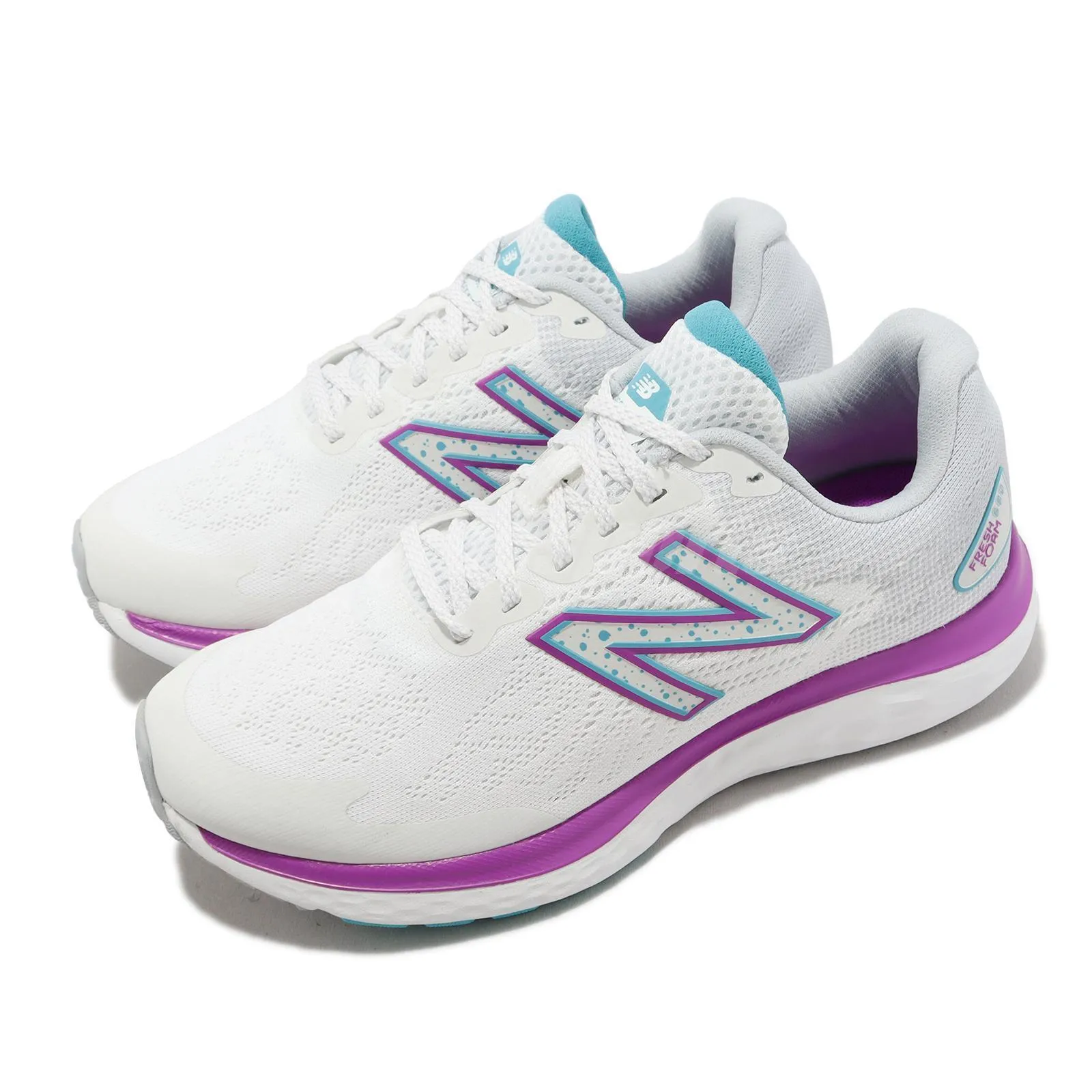 Women's 680v7 White/Fuchsia