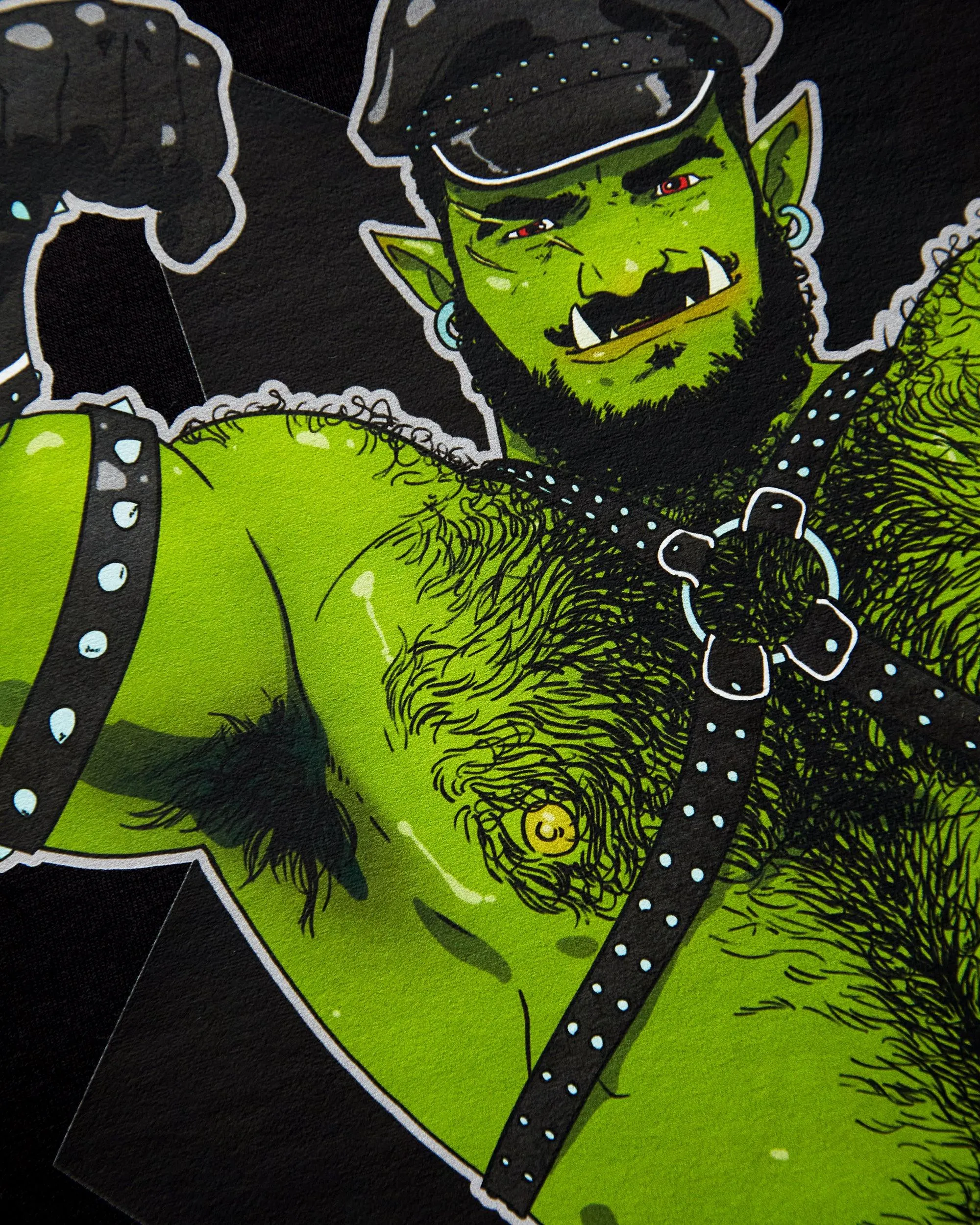 Zog the leather daddy Rex loves to flex - tshirt